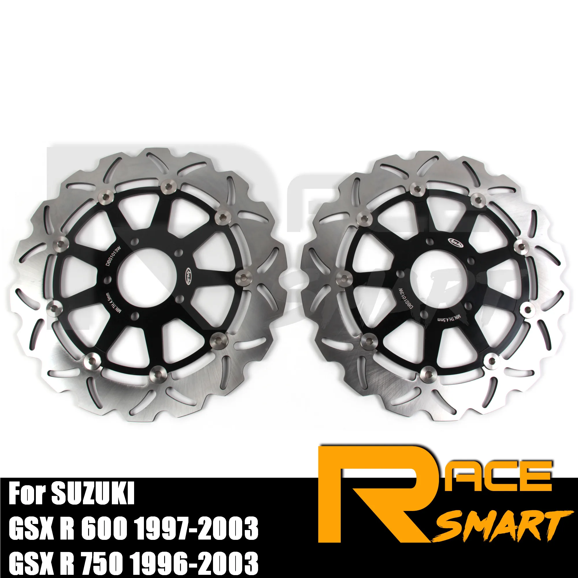 Передние тормозные диски для мотоциклов SUZUKI GSX R 600 1997 2003 GSXR GSXR600 GSX600R 1998 1999 2000