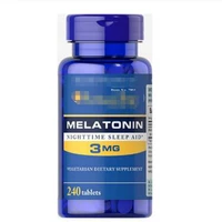 1bottle strength melatonin simulation help improve sleep 3mg120 3mg240pcs