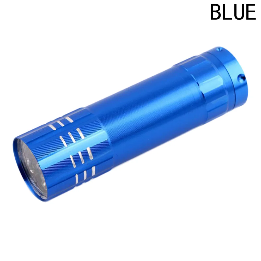 

Flashlight 9 LED UV Ultraviolet Torch With Zoom Function Mini UV Black Light Pet Urine Stains Detector Scorpion Hunting