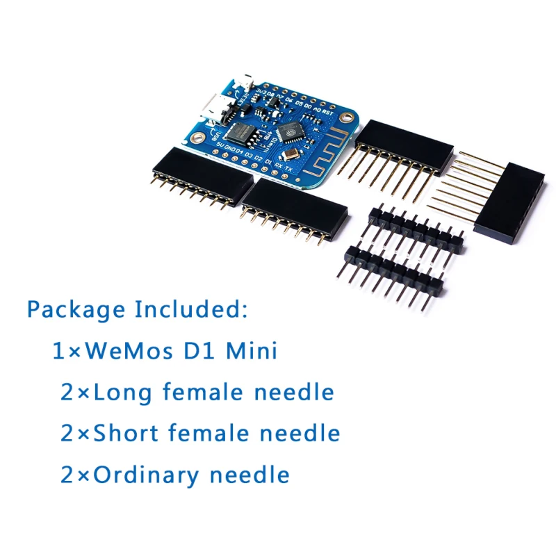 WeMos D1 Mini V3.0.0 NodeMcu 4 Мб байт Lua WIFI Интернет вещей макетная плата на основе ESP8266 CH340G