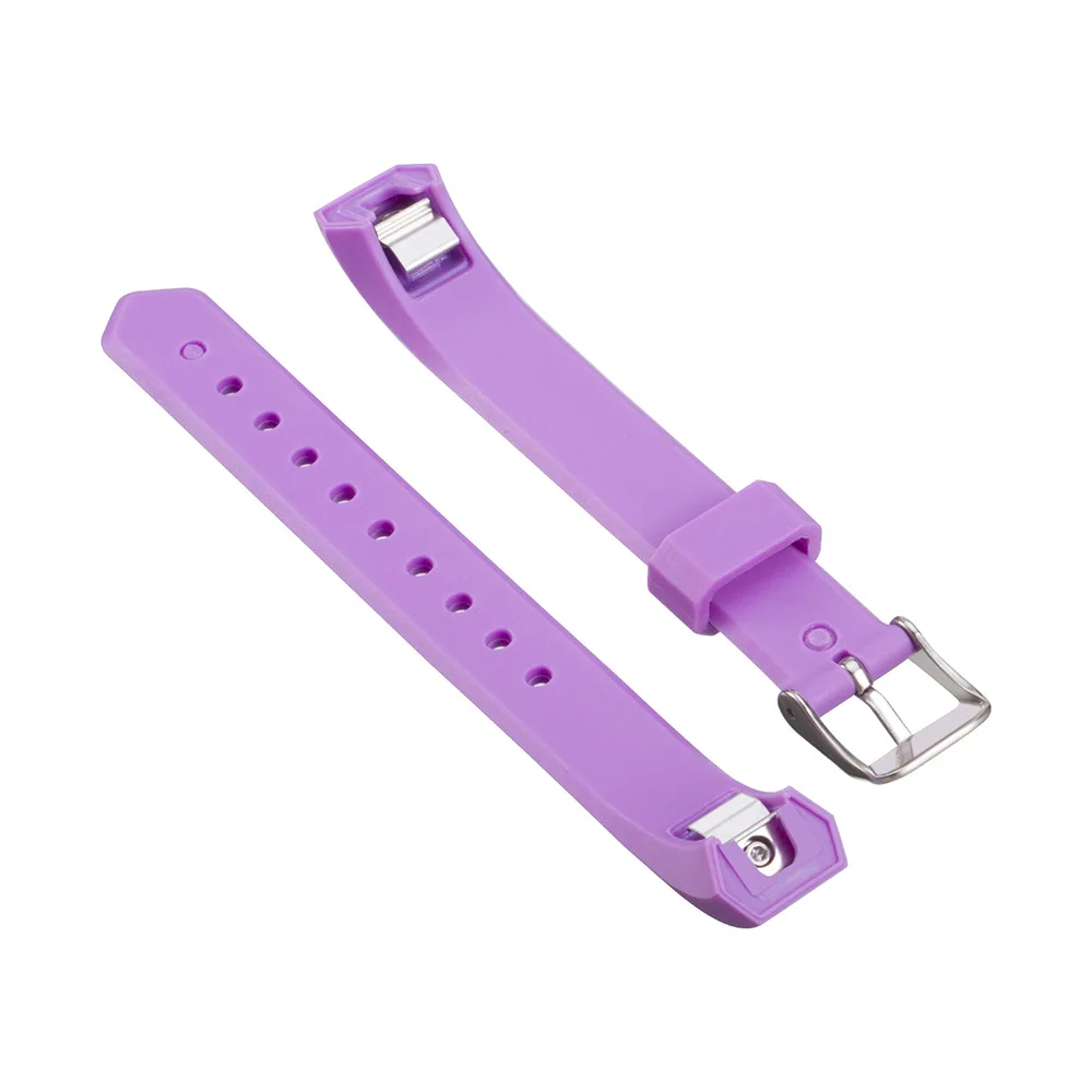 Гладкий силиконовый ремешок для часов Fitbit Alta сменный ремешок для часов Fitbit Alta HR Браслет спортивный ремешок Блестящий Браслет