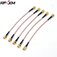 5pcslot sma male plug to sma male adapter rf cable rg316 jumper pigtail