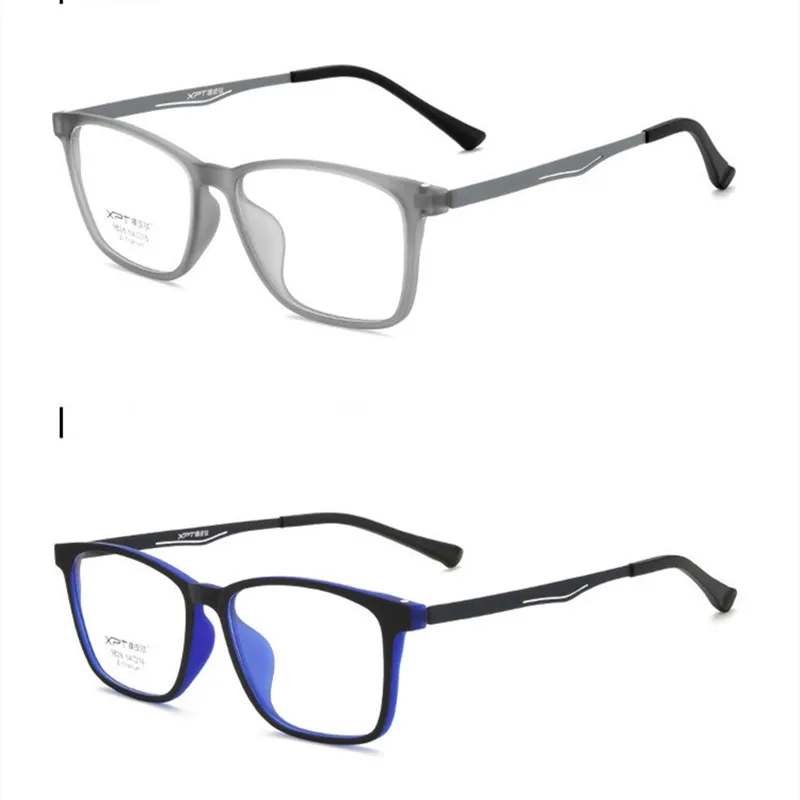 

Новинка пластиковые титановые оправы для очков Мужские легкие удобные очки Женские Простые и гибкие очки для близорукости 9828