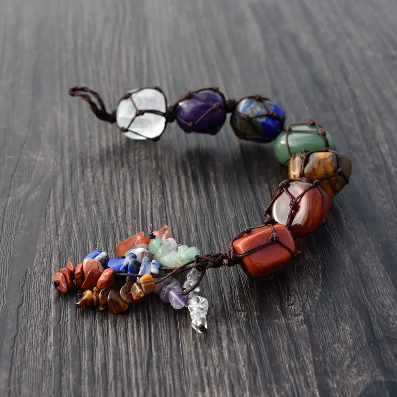 Chakra car pendant 2 шт./компл. queen King камень из нержавеющей стали для женщин и мужчин цепочка Кристалл Пара браслет для мужчин ювелирные браслеты с застёжкой Pulseira hombres - Окраска металла: Chakra car pendant