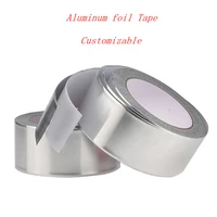 customizable aluminum foil tape 0 1mm thickness single sided conductivity insulation tape flame retardant waterproof foil tape