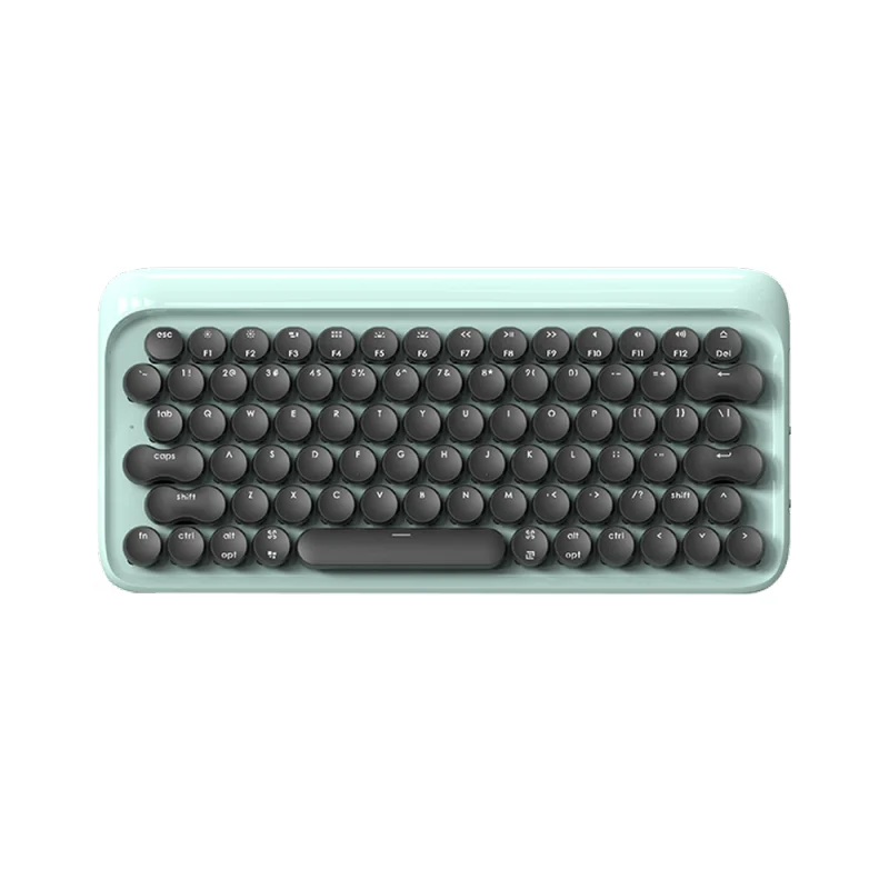 lofree dot bluetooth mechanical keyboard system wide use green axis 79 key keyboard adjustable brightness for smart home free global shipping