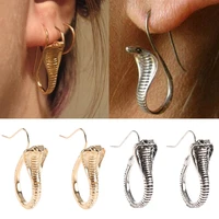 new fashion vintage 2 colors party women classic long pendant snake dangle earrings ear hooks jewelery personality gifts