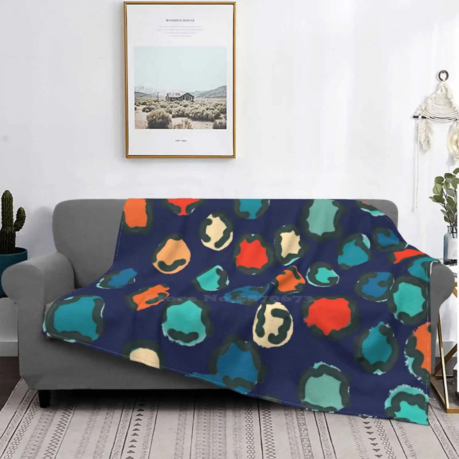 

Greates Boho Retro Animal Print Shaggy Throw Soft Blanket Sofa/Bed/Travel Love Gifts Jesuisbohodesigns Kestrada2906 Animal