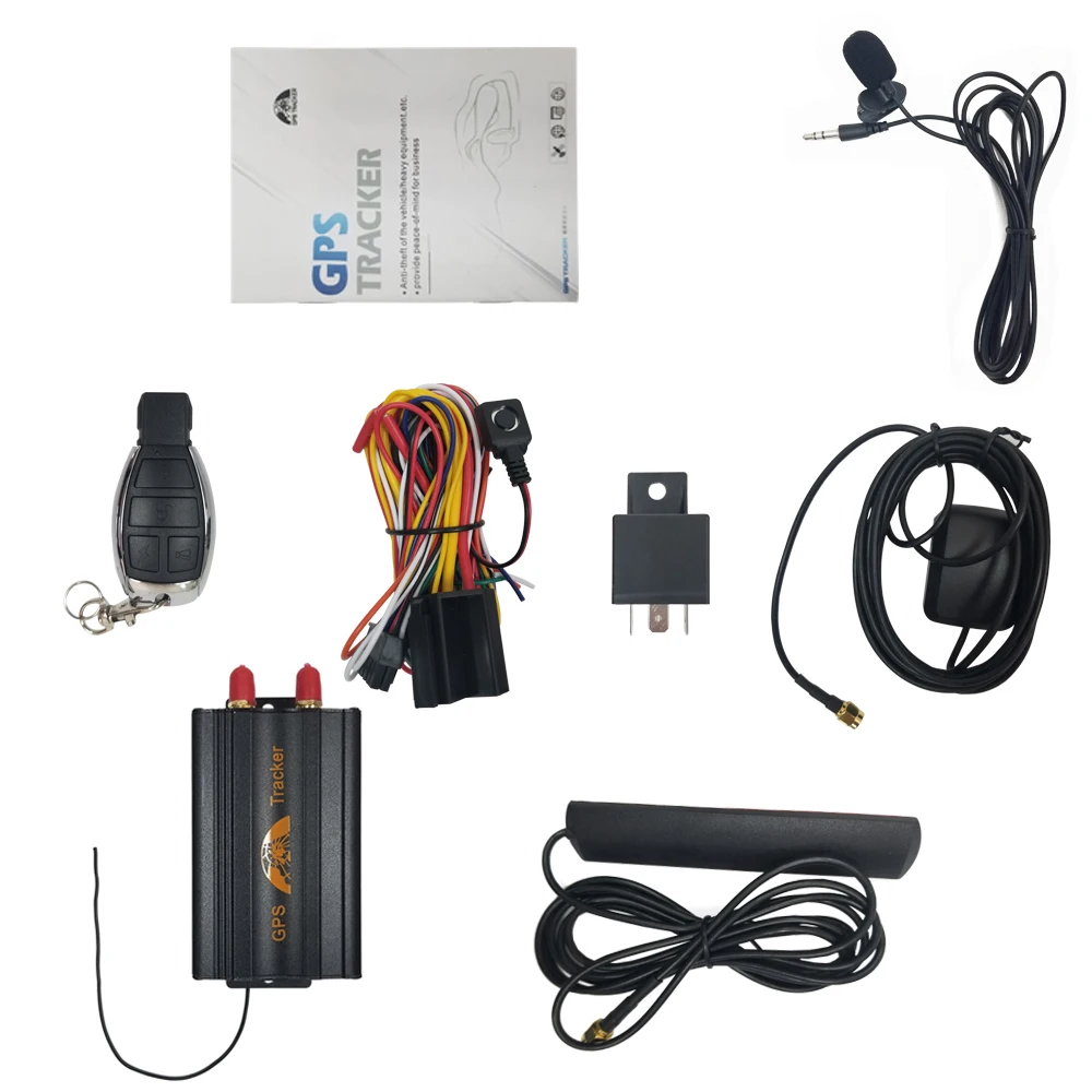 no box Gps 103B-3g gps трекер для транспортного средства 3g отслеживание в реальном времени локатор Поддержка дистанционного управления Отключение масла/питания ACC Рабочая сигнализация - Цвет: no box