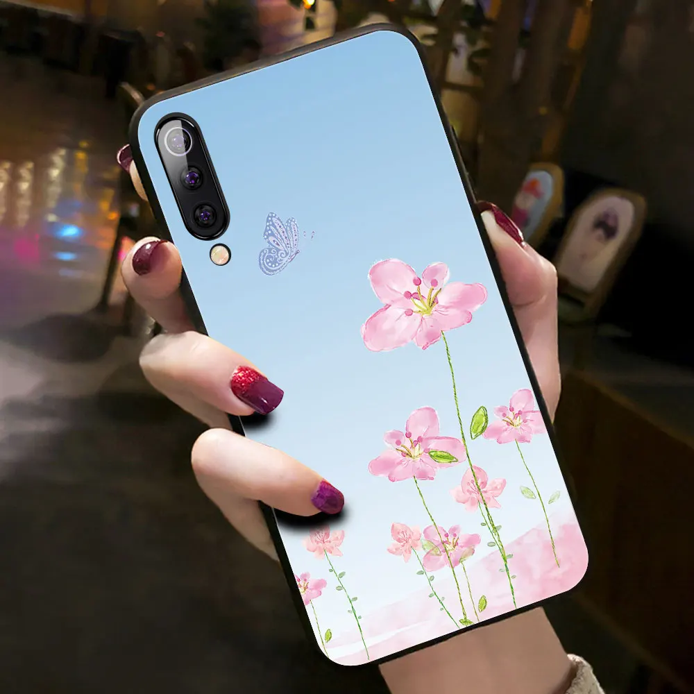 08 Для huawei P20 pro Чехол P30 задняя крышка lite для huawei honor 20 pro Чехол V20 mate ЖЕСТКИЙ ЦВЕТОК РОЗА ФЛОРА девушка женщина Индивидуальные - Цвет: 08