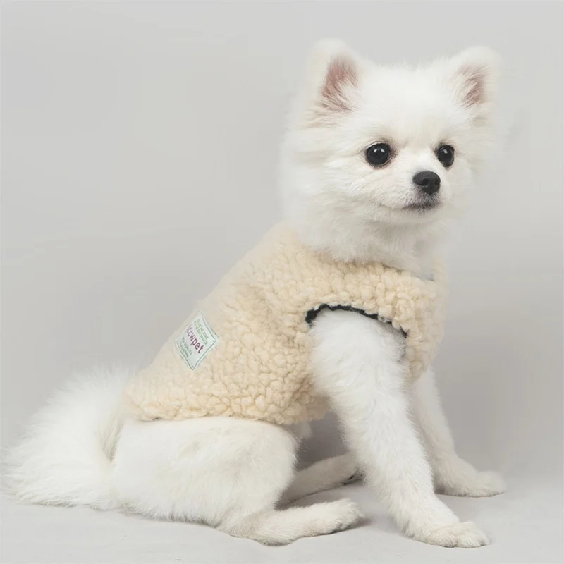 

Pet Clothes Dog Clothes For Dogs Coat Jacket Sweater Vest Concise Winter Warm Plus Pet Costume Dog Clothing For Dogs Sweater