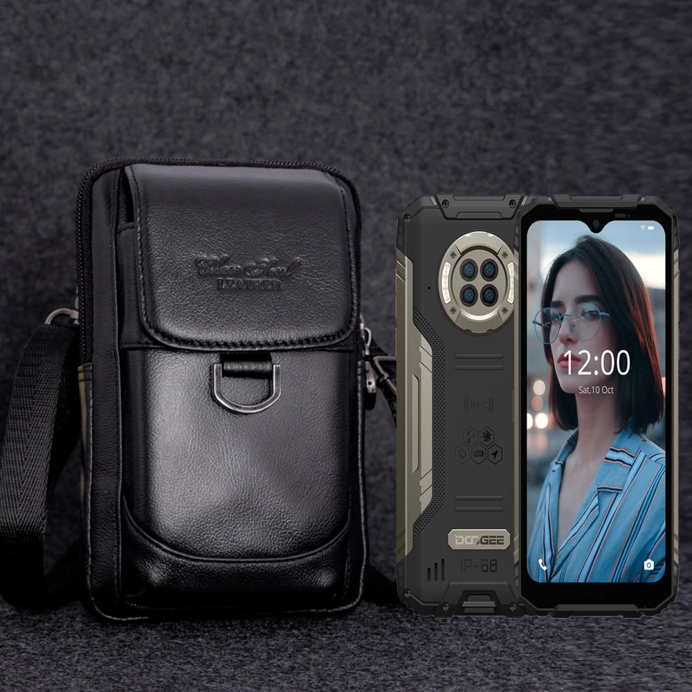 Чехол-кобура из натуральной кожи для DOOGEE S98 Blackview BL8800 Pro |