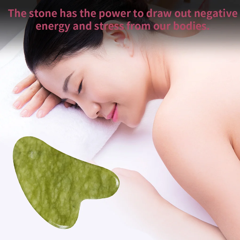 Скребок Для Массажа Гуаша скребок из натурального камня для гуаши средство