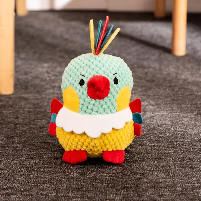 

Squeak Chew Corduroy Dog Toys Pet Squeeze Dog Toys Plush Durable Gift Doll Bite-resistant Dog Molar Teeth Cleaning Sound Toys