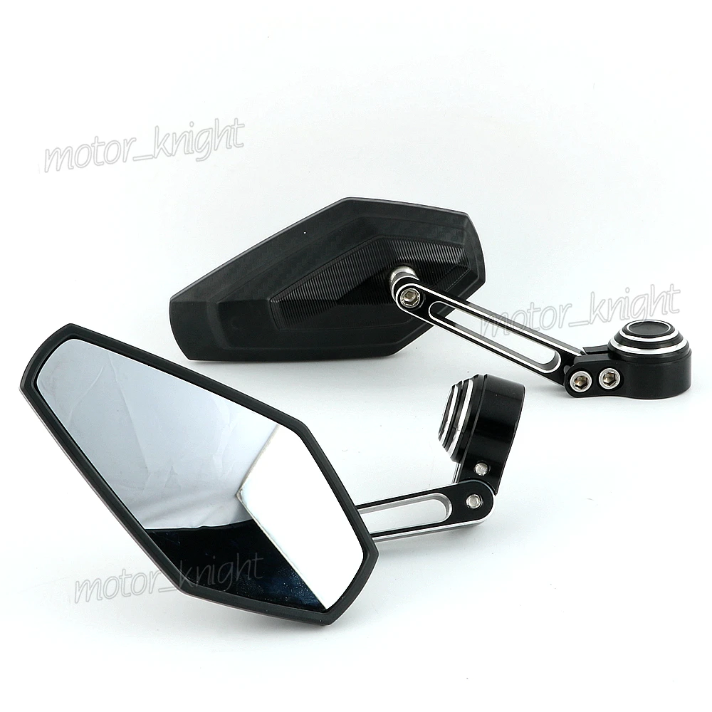 Универсальные черные мотоциклетные зеркала боковые заднего вида для HONDA MONKEY CB400