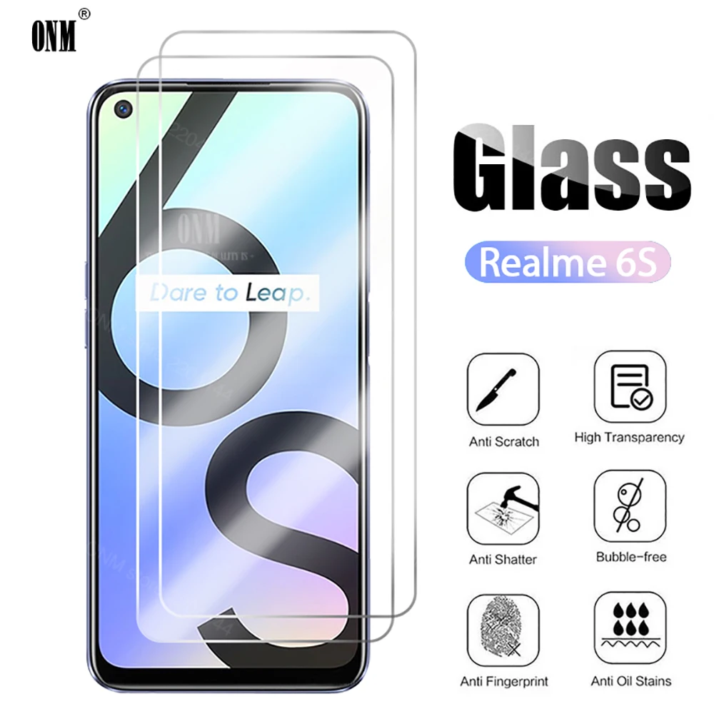 

Закаленное стекло Realme 6S для OPPO Realme 6S Защита экрана для OPPO Realme 6S 6,5 Защитная стеклянная пленка