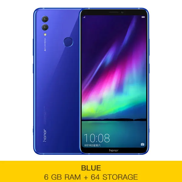 6GB 64GB Blue Honor Note 10 6 ГБ 8 ГБ Оперативная память 64 Гб 128 Встроенная память Kirin 970 восьмиядерный смартфон Dual SIM 6,95 ''Android 8,1 зеркало заднего вида 24,0+ 16,0 Мп - Цвет: 6GB 64GB Blue