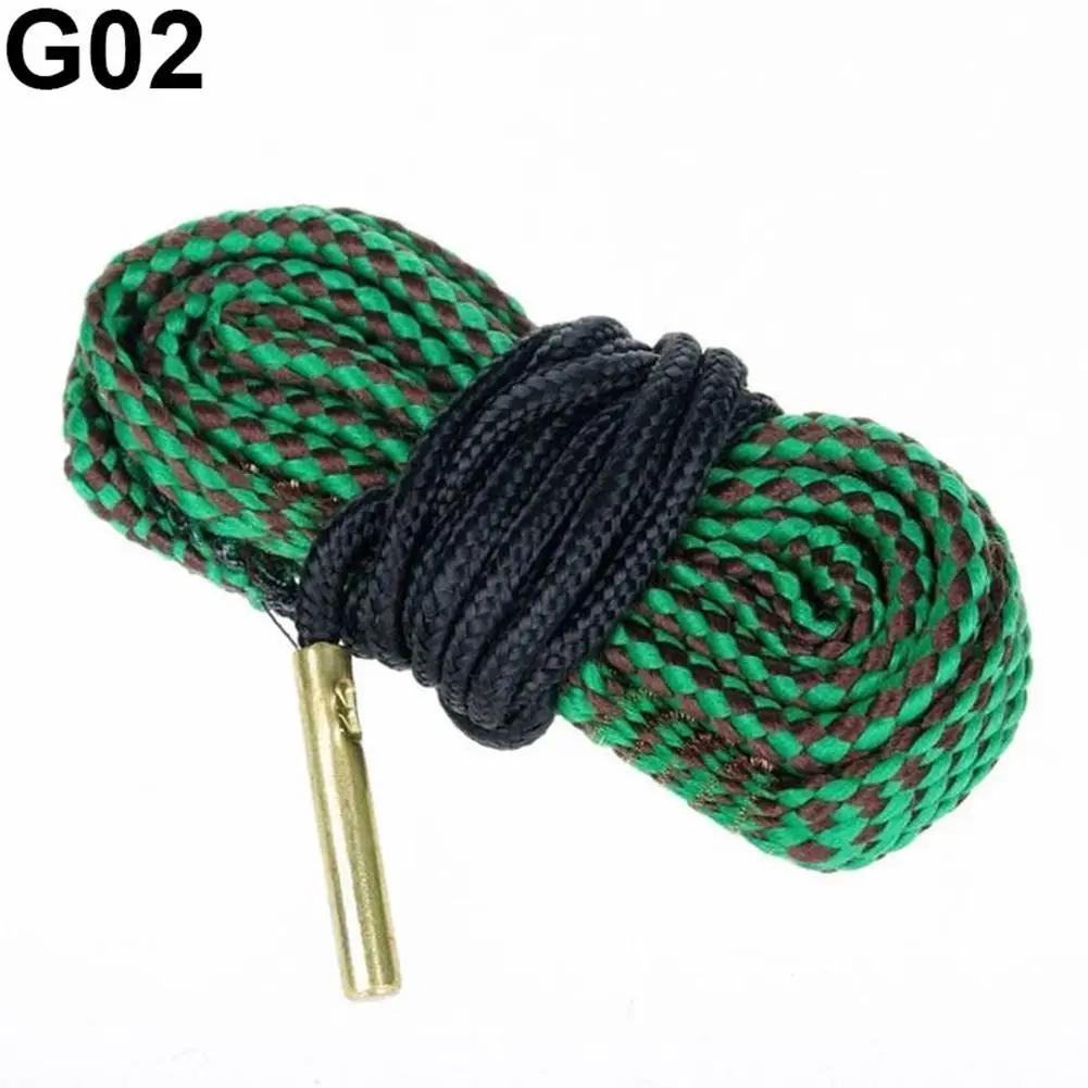 

Long Bore Rope Cleaning Snake 243.6mm Cal Calibre Hunting Barrel Cleaner Band camping