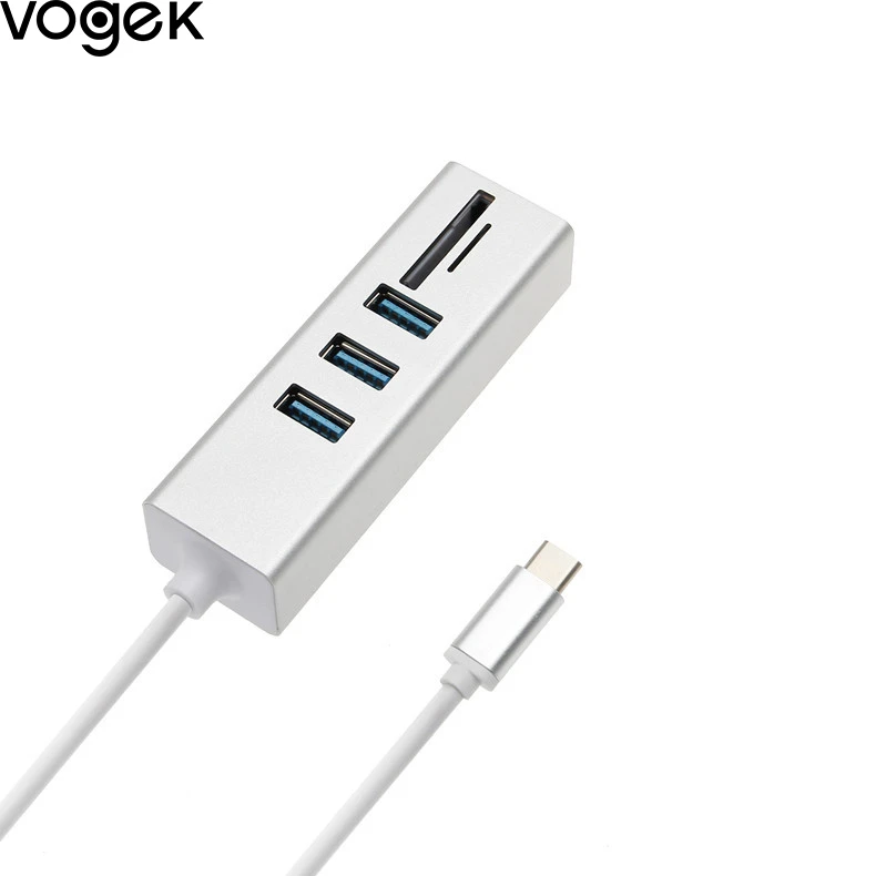 VogeK type C 3 0 SD TF кард ридер USB концентратор устройство для чтения карт памяти Macbook Pro