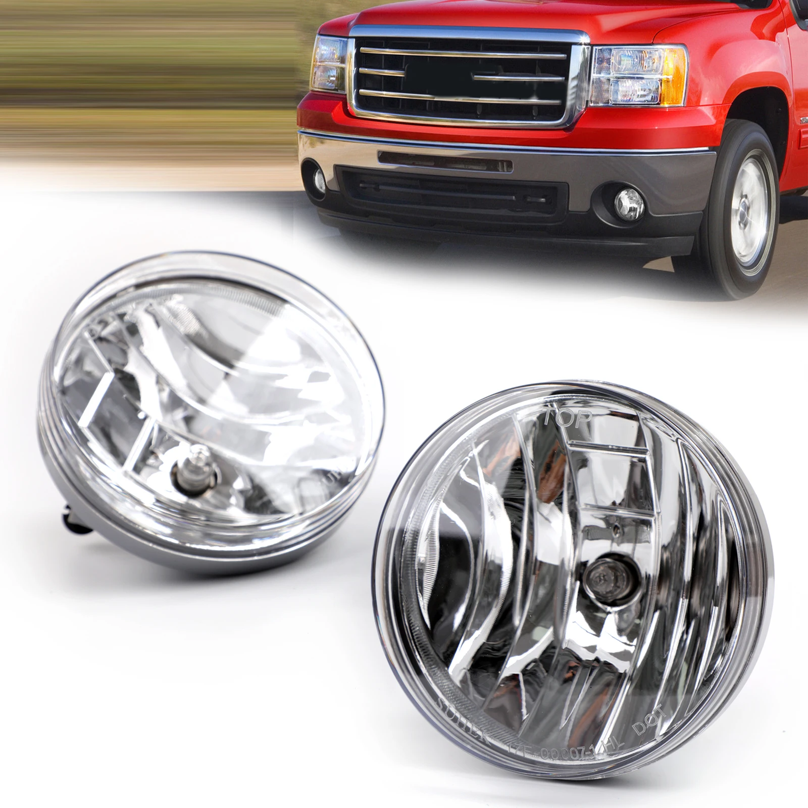 Противотуманные фары для переднего бампера Areyourshop дальнего света GMC Sierra 2007 2013