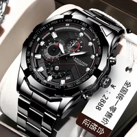 langlishi 2021 mens watches big dial sport wristwatch top brand luxury quartz clock watch man waterproof sport relogio masculino