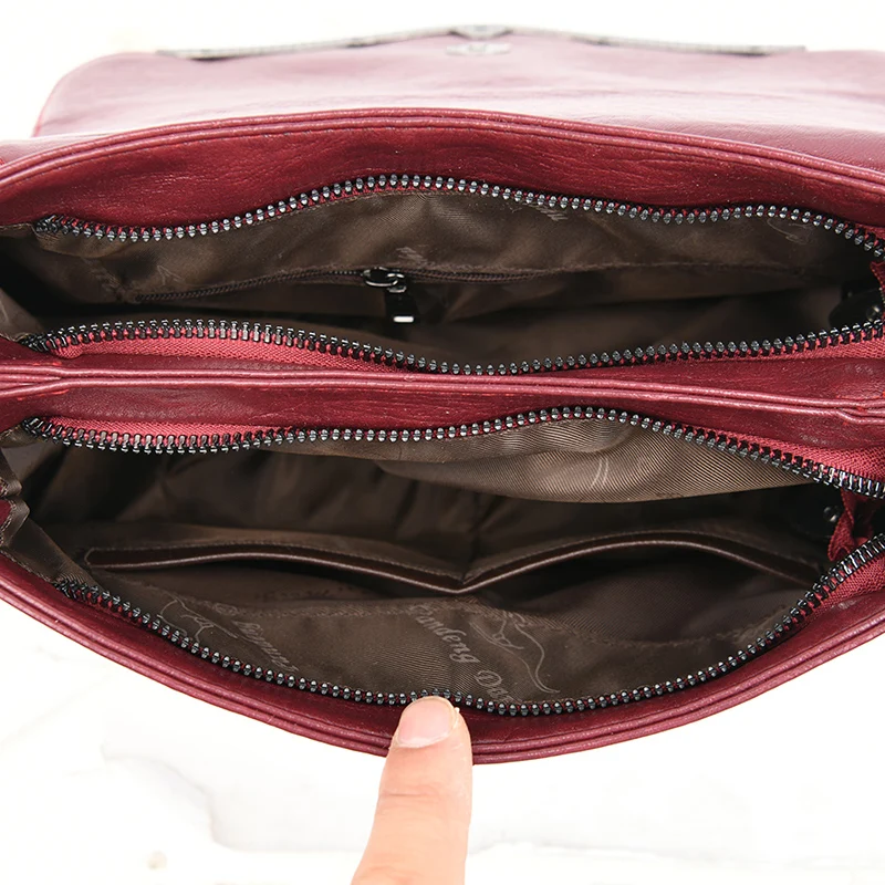 

Designer Vintage Shoulder Bag New 2020 Messenger Bags Soft Flap Shoulder Crossbody Pack Women Purse Luxury Handbags Women Bags