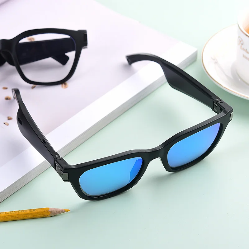저렴한 신제품 골전도 블루투스 안경 클래식 프레임 사운드 트랙 오디오 선글라스, 2021