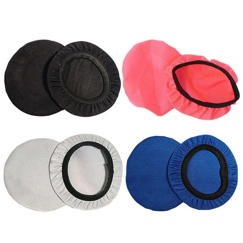 

Reusable Hygienic Universal Soft Washable Headphones Elastic Protective Dust Proof Earpad Covers Non Woven Cloth Durable