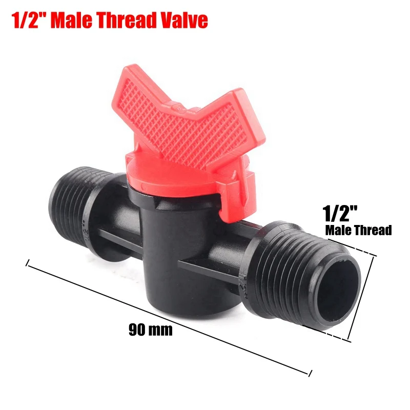 20 шт 1/2 &quotрезьбовой мини шаровой клапан высокого качества для садовой воды