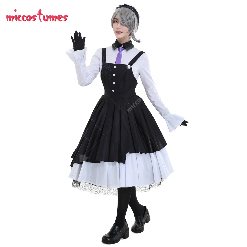 Dangan Ronpa Tojo Kirumi Окончательный маскарадный костюм горничной платье костюмы на