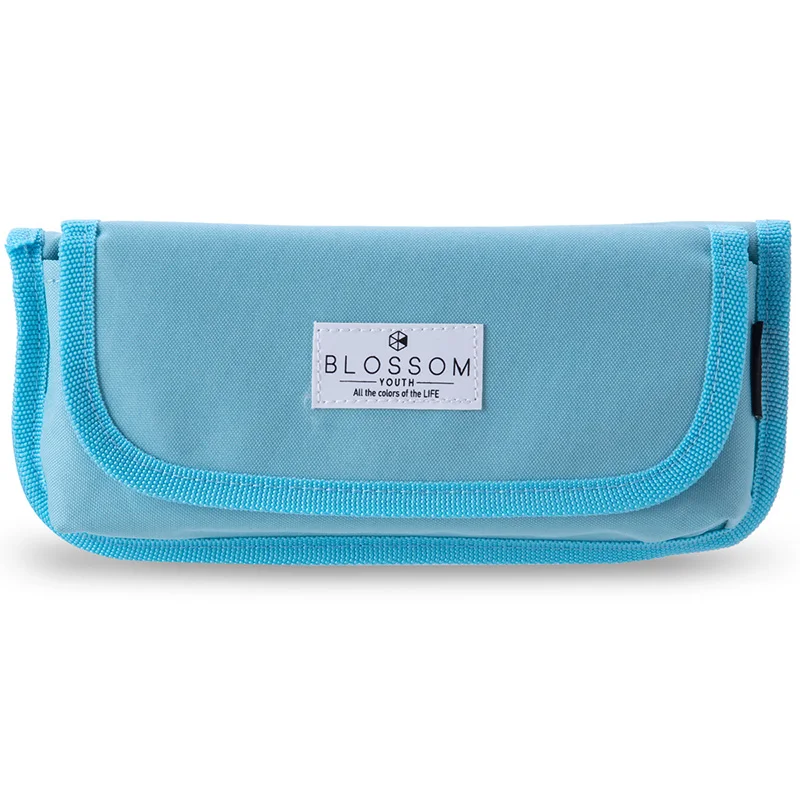 66719 blue Для кулинарно-деликатесной продукции сумки для карандашей Kawaii для мальчиков и девочек, сумка для карандашей студент коробка для хранения канцелярских принадлежностей стильная футболка с изображением персонажей видеоигр Карандаш Чехол школьные канцелярские принадлежности - Цвет: 66719 blue