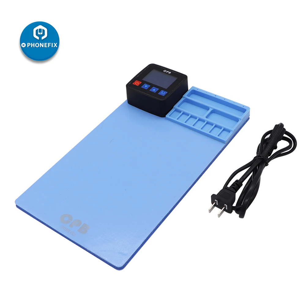 PHONEFIX CPB LCD Screen Opening Separate Tool Heating Rubber Pad Separator Phone Screen Disassembly Tool for iPhone iPad