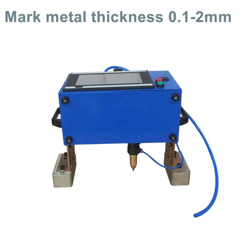 Cheap Small Industrial Pneumatic Machine VIN Number Marking Machine portable dot peen marking machine 160*40mm