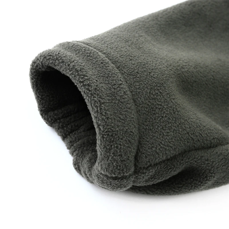 Мужская зимняя тактическая флисовая куртка в стиле милитари утепленная для