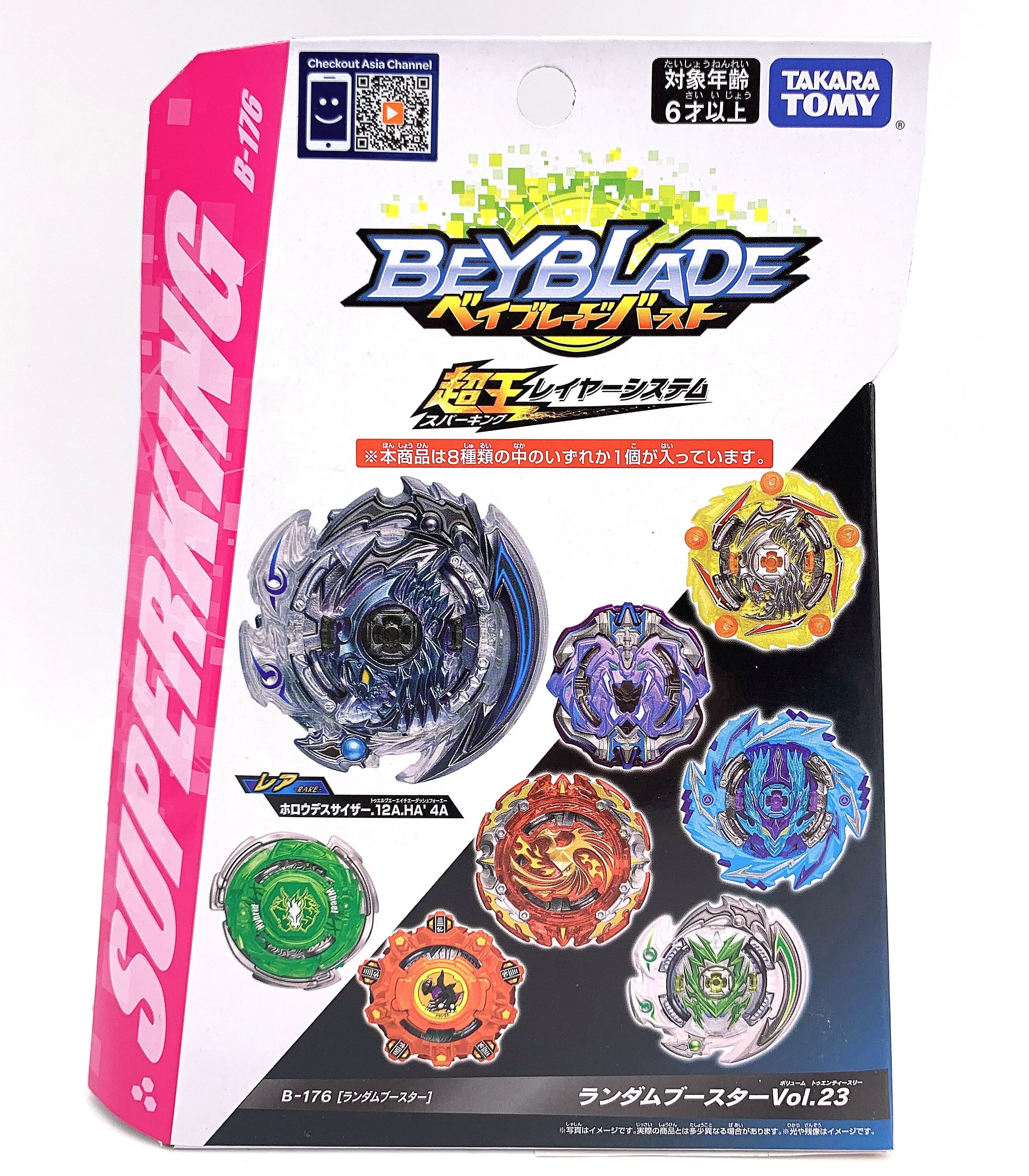 

Японский Takara Tomy Beyblade Burst B-176 случайный бустер Vol.23 (случайный 1 шт.)