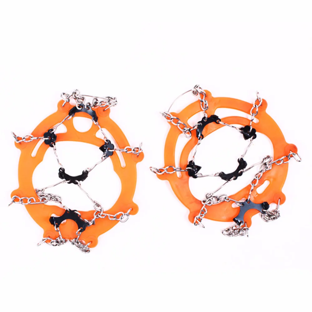 

8 Teeth Climbing Crampons For Outdoor Winter Walk Ice Fishing Snow Shoes Antiskid Shoes Manganese Steel Shoe Covers