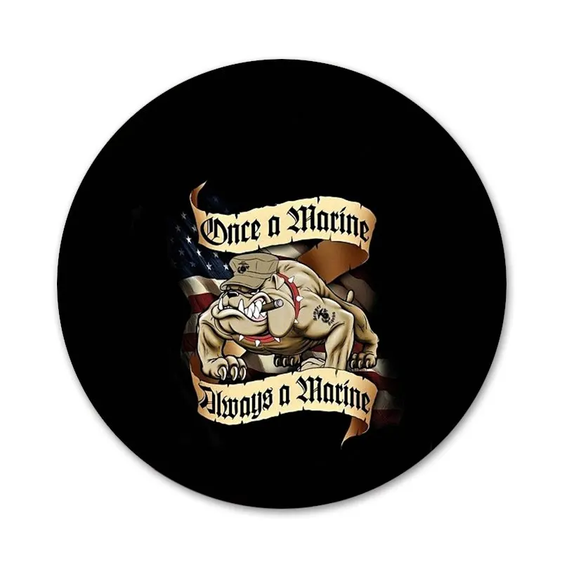 Морская пехота USMC брошь значок косплея аксессуары для одежды рюкзак украшение