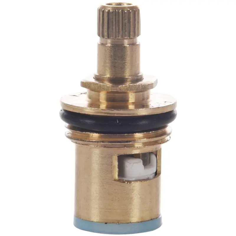 

2 pcs 1/2 inch 20 Teeth Ceramic Tap Cartridge Disc Quarter Turn Valve Replacement Hot Cold