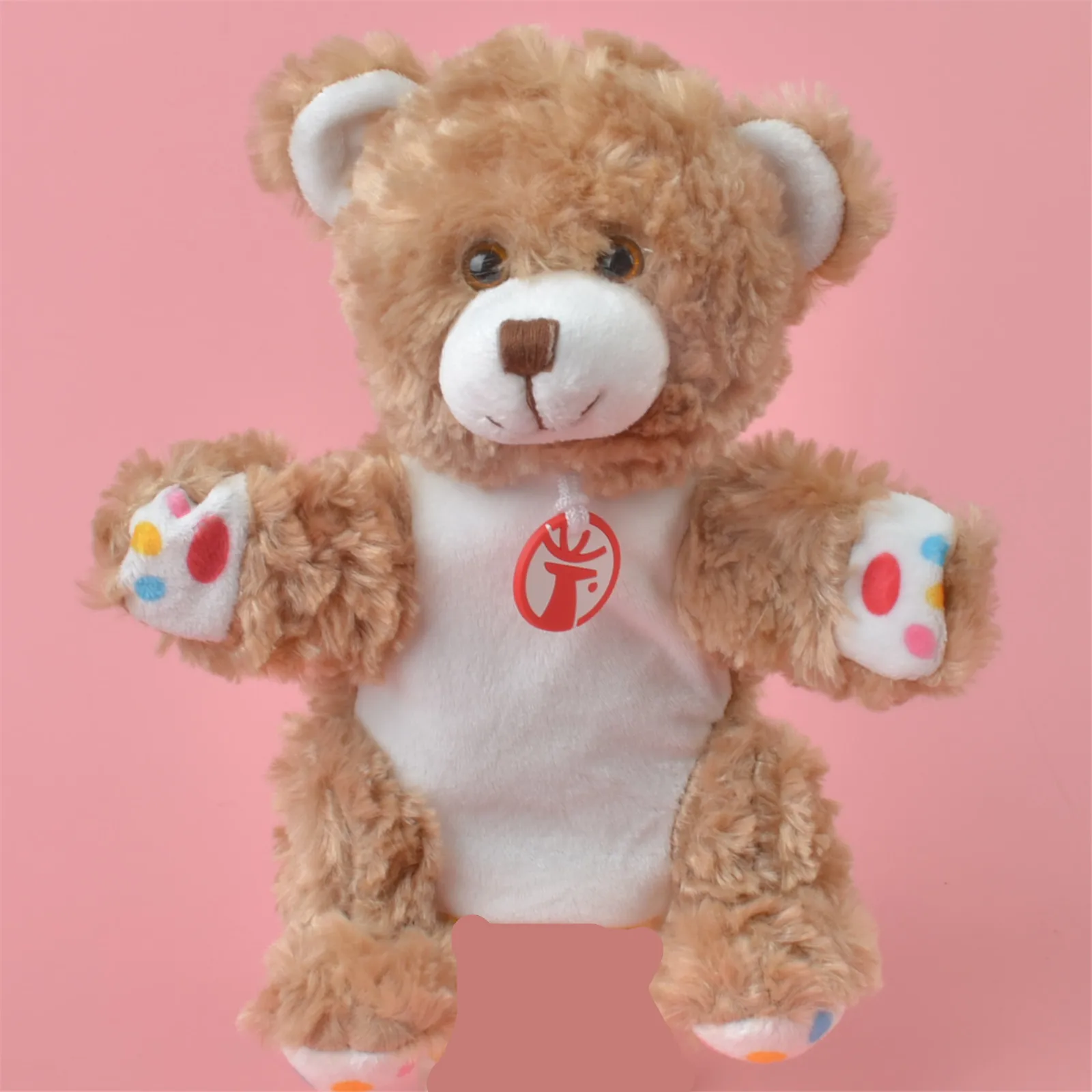 23 см классические милые картонные животные ручная кукла игрушки плюшевые куклы