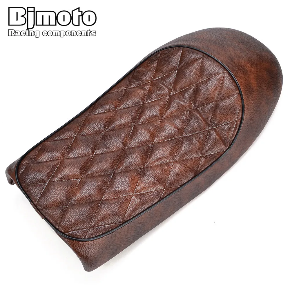 Винтажное седло для мотоцикла Cafe Racer Suzuki GN Yamaha SR SR125 SR250 SR400 SR500 XJ550 XJ650 XS650 KZ400 KZ550 K750 |
