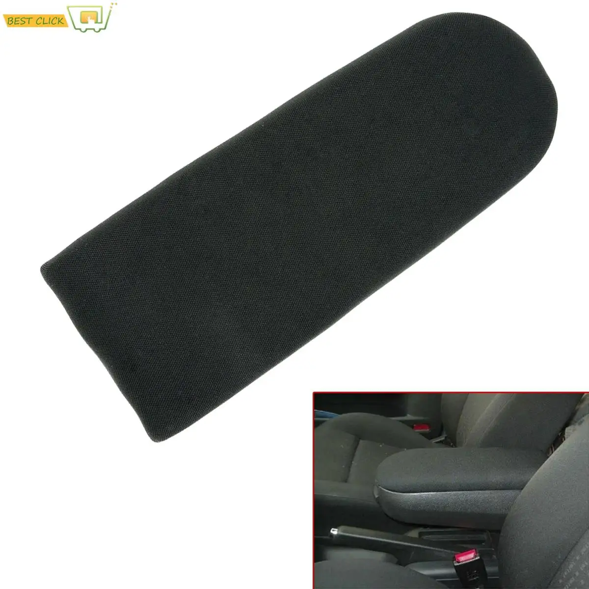 

Armrest Latch Cover For Skoda Octavia Fabia Roomster Rapid Center Console Arm Rest Storage Box Lid Cover Car Pad