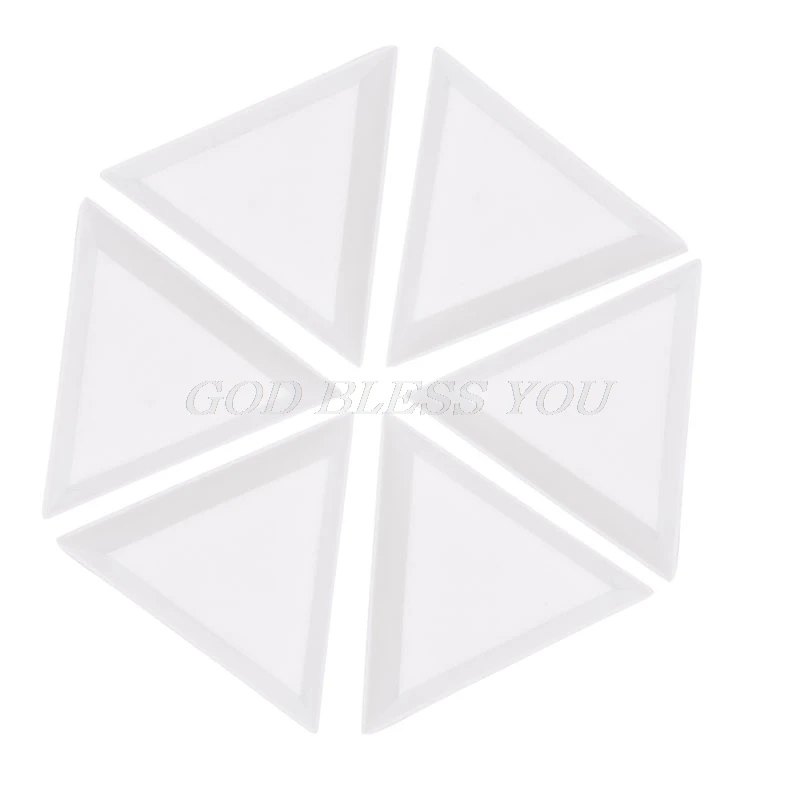 10 шт. Пластик Треугольники Стразы бусины украшение для ногтей ювелирное изделие