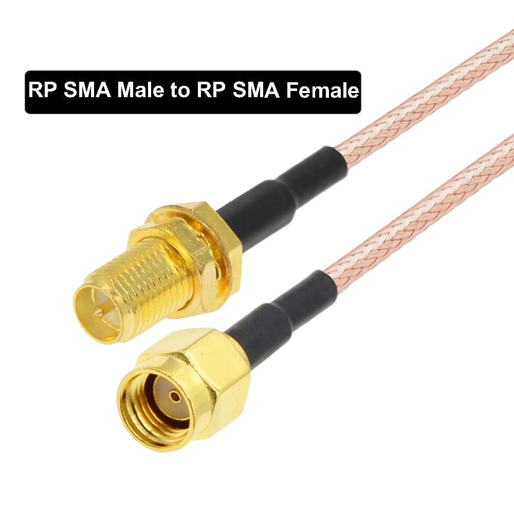 2 шт./лот RP-SMA мужчина к переходник с внутренней резьбой кабель RG316 50 Ом ВЧ