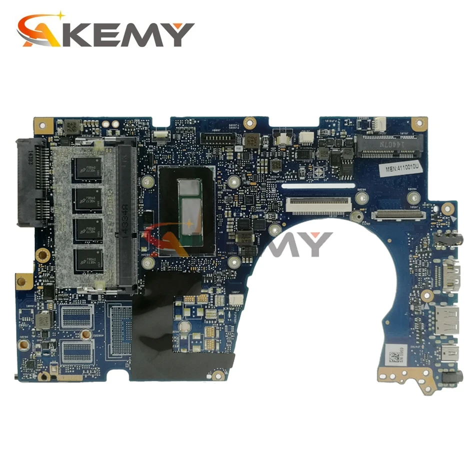 Akemy UX303LN материнская плата для ноутбука ASUS UX303LA UX303LAB UX303LB UX303L оригинальная 4GB-RAM