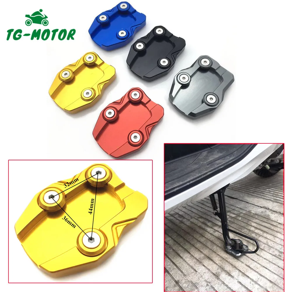 

TG-Motor For HONDA PCX125 PCX150 Motorcycle Accessories Kickstand Sidestand Stand Extension Enlarger Pad PCX 125 150 2018-2021