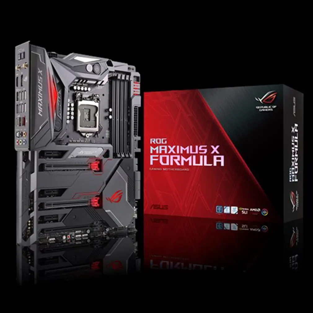 Материнская плата ROG MAXIMUS FORMULA Z370 с поддержкой LGA1151 DDR4 4133 МГц 802.11ac Wi Fi Dual M.2