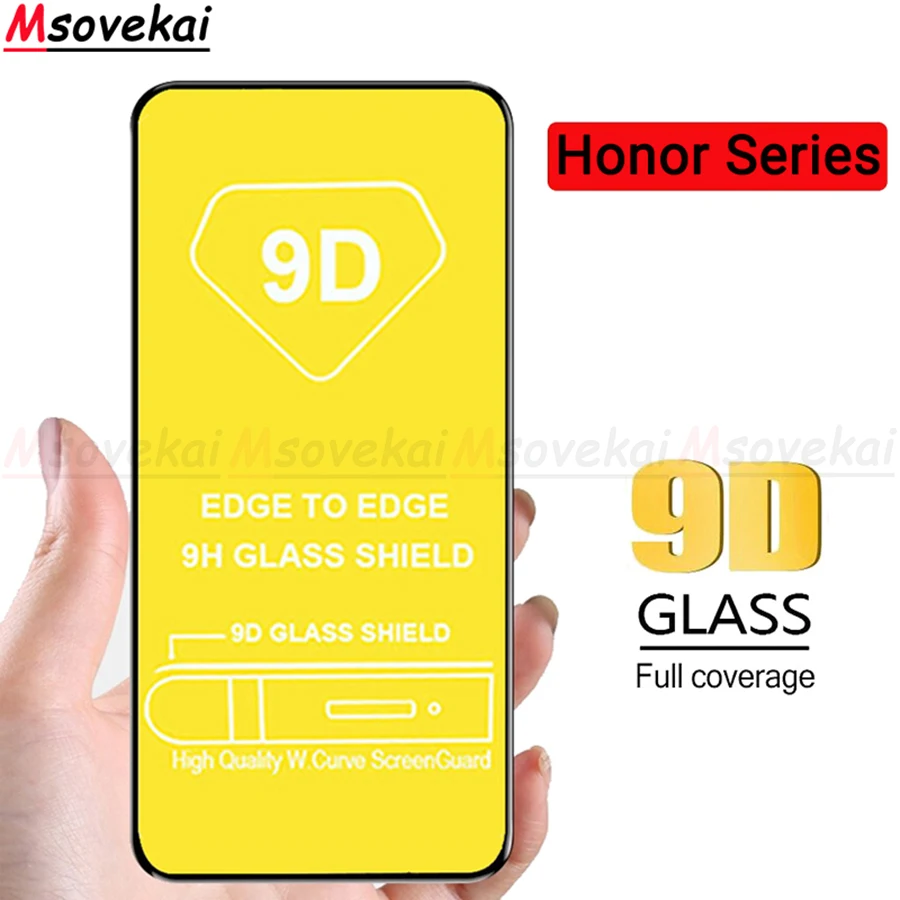 Закаленное стекло с полным покрытием для Huawei Nova 5 Pro 5i P20 Lite 2019 Honor 20 Play 8A 9D|Защитные
