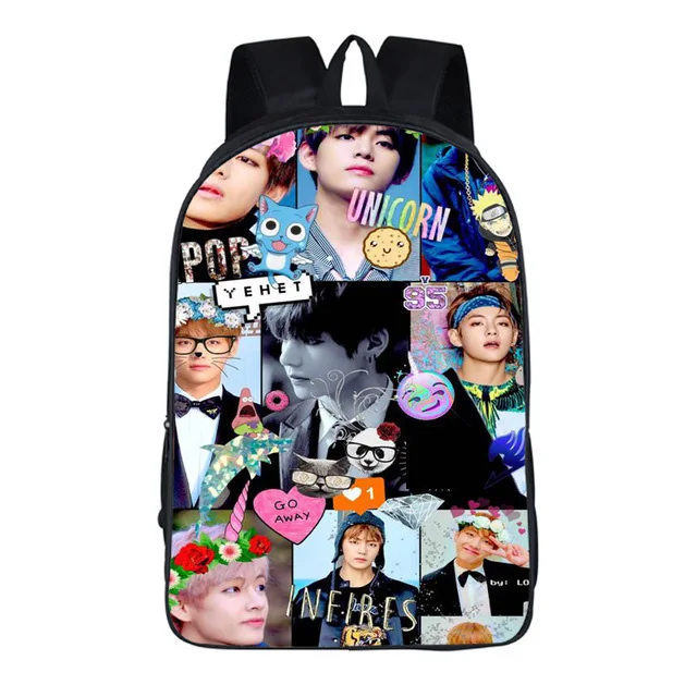 backpack 29 Школьный рюкзак Sac A Dos Kpop K-pop K Pop школьный рюкзак для девочек-подростков - Цвет: backpack 29