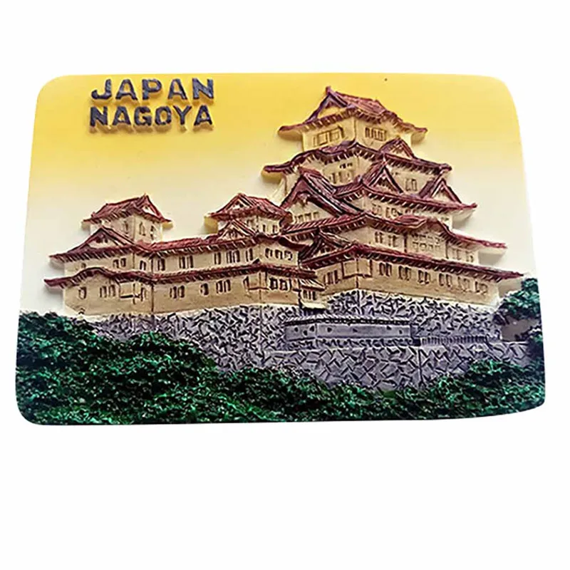 Lychee Япония антенна Nagoya холодильник магнитный Стикеры известные картины Пейзаж холодильник магнитный сувенир современные украшения для кухни