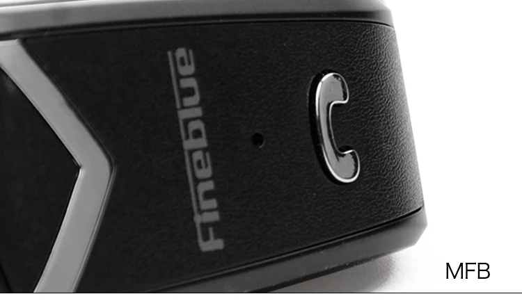 FINEBLUE F-V2 беспроводные наушники Bluetooth Handsfree наушники гарнитура звонки напоминают о цифрах носить пульт на прищепке для телефона с микрофоном